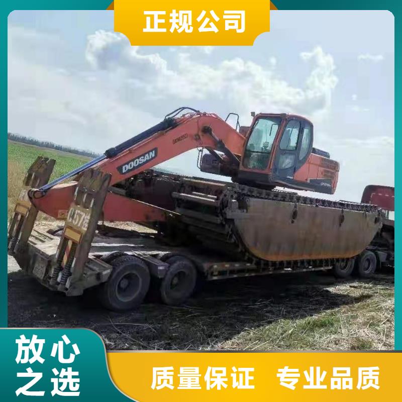 水上挖机出租淤泥打桩挖机