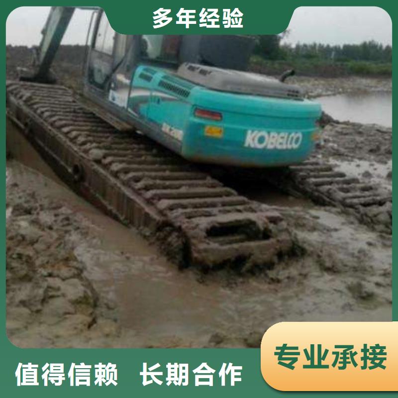自治区水上淤泥挖机租赁哪里有