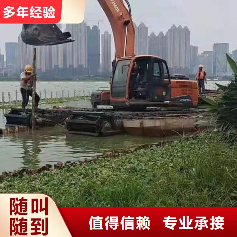 水中挖机租赁品种多样