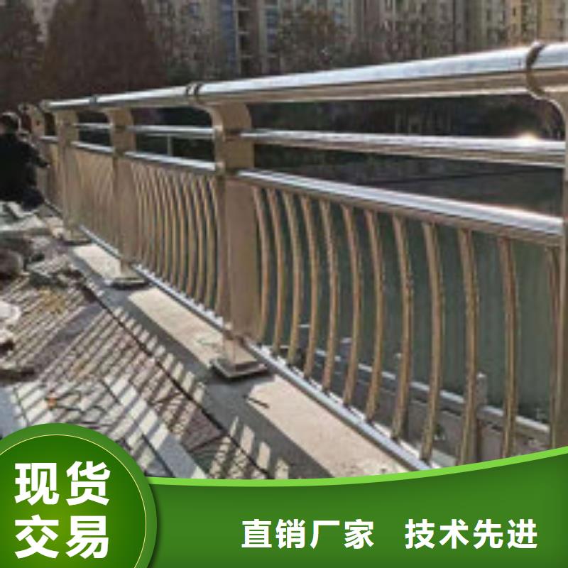 不锈钢复合管桥梁护栏图纸现场安装