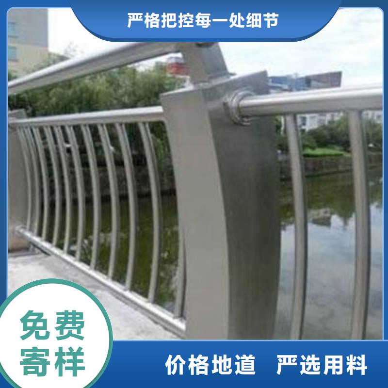 不锈钢复合管护栏景观河道护栏工程施工案例