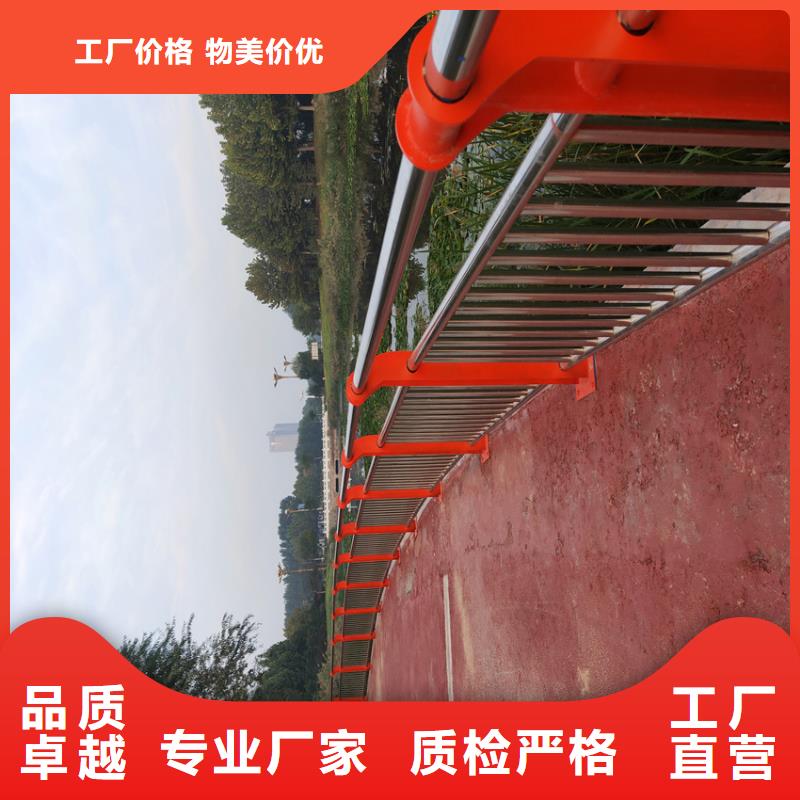 不锈钢复合管桥梁护栏生产周期快不锈钢复合管河道护栏