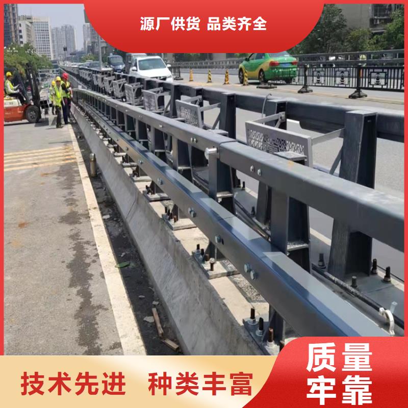 灯光河道护栏河道防护护栏制作厂家