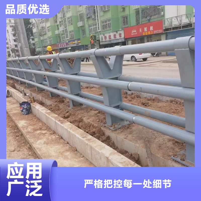 桥梁复合管护栏安装