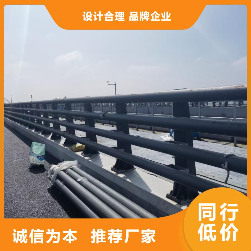 桥梁钢护栏立柱