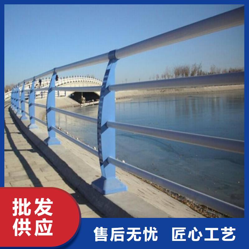 不锈钢复合管河道护栏队伍