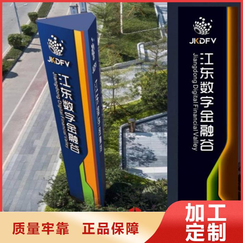 社区精神堡垒导视牌品质过关