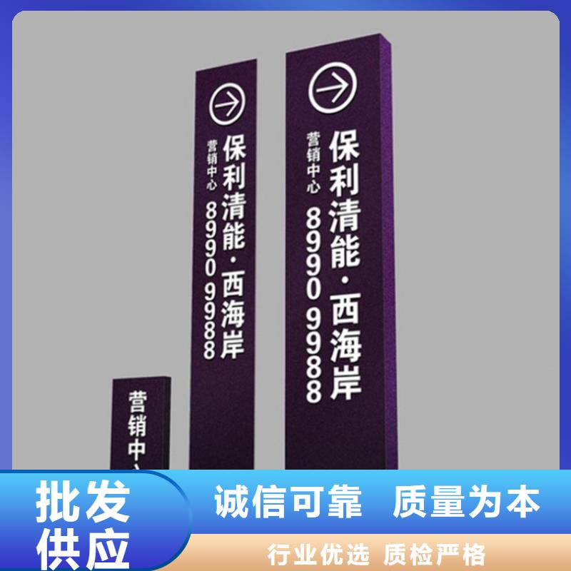 小区导视牌标识终身质保