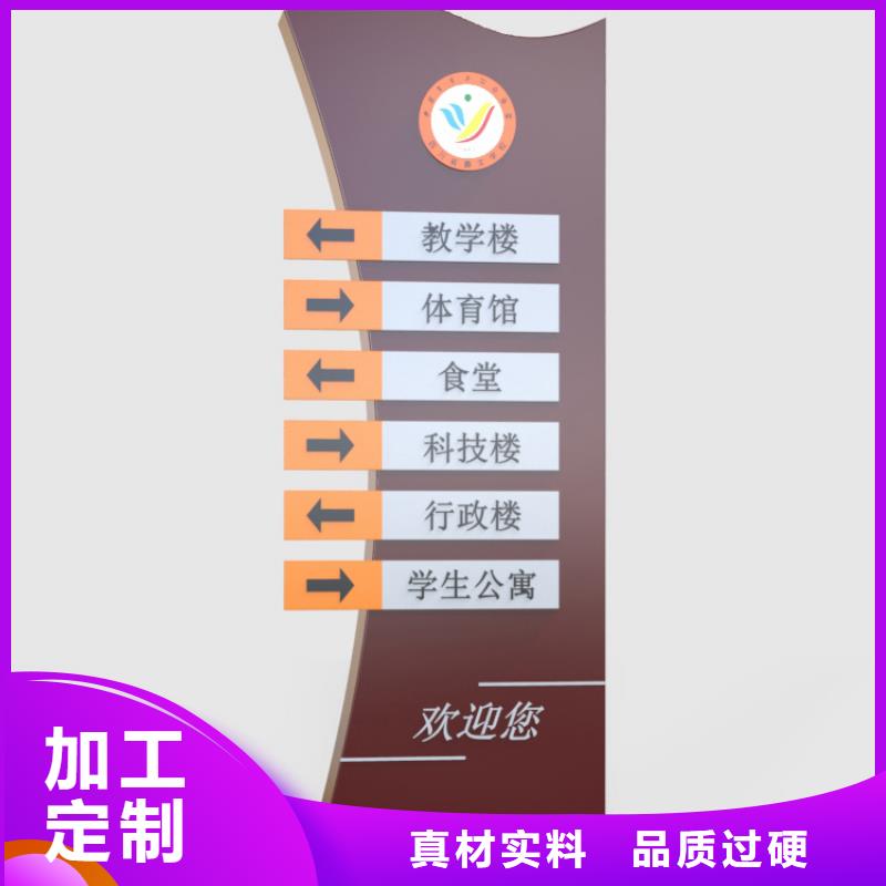 不锈钢导视牌标识解决方案