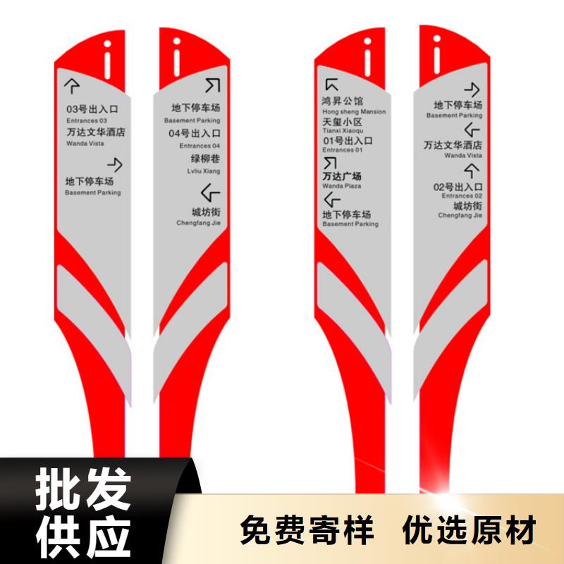 园林小品导视牌为您服务