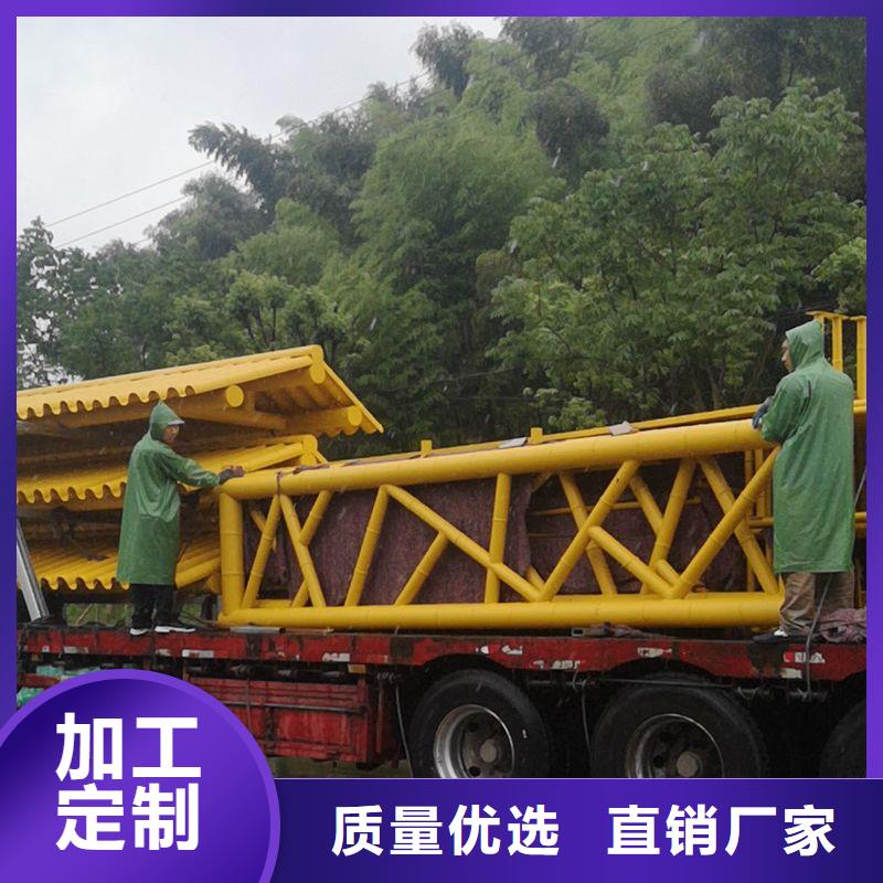 仿古造型候车亭全国发货