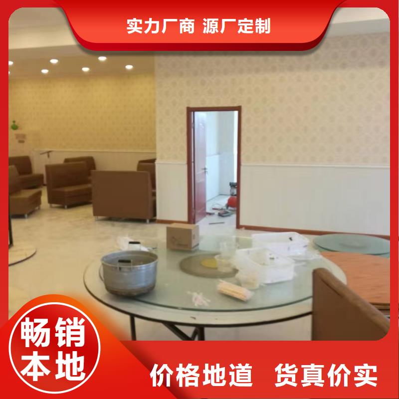 竹木纤维集成墙板户外木塑墙板工厂直营
