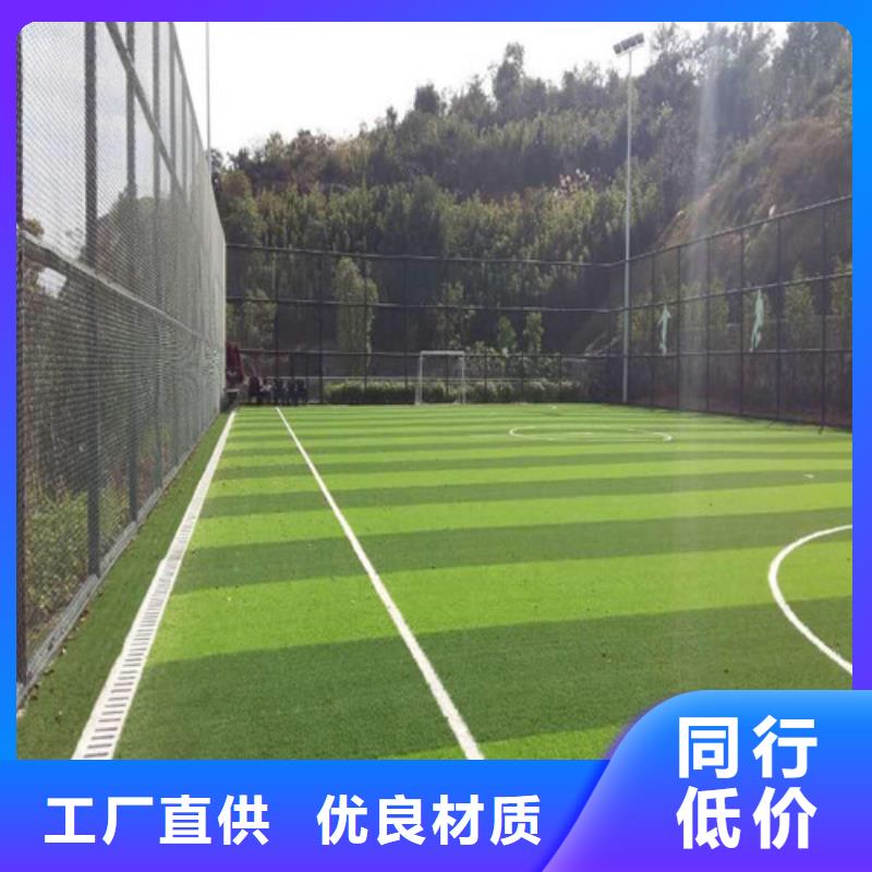 楼区仿真人工草坪施工