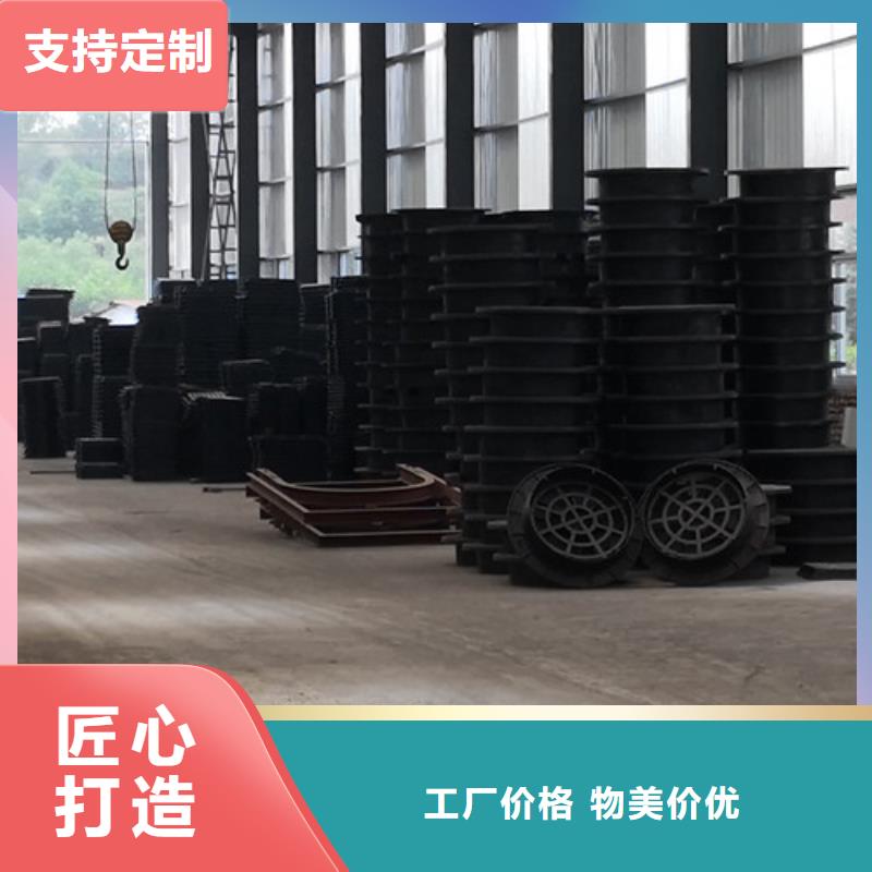 有现货的圆形球墨铸铁井盖双层厂家