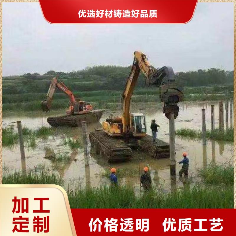 现货供应矿区清淤水上挖机的厂家