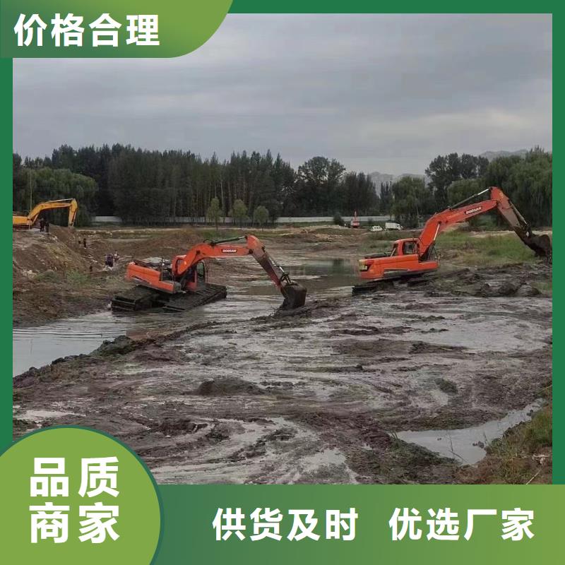 深水挖掘机租赁厂家