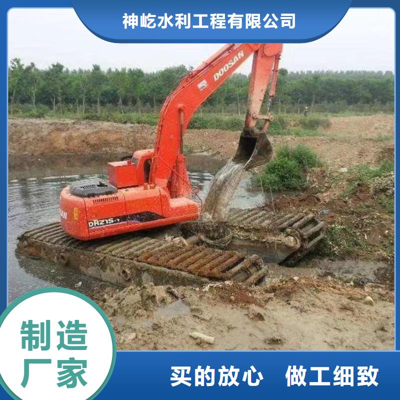 互花米草挖掘机出租价格行情