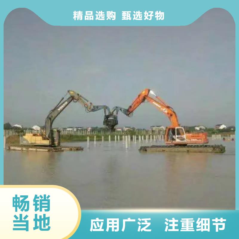 虾塘清理挖掘机租赁源头厂商
