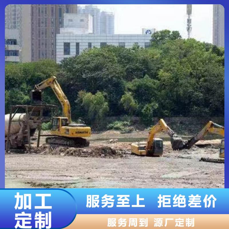 河道清淤挖掘机租赁实力老厂