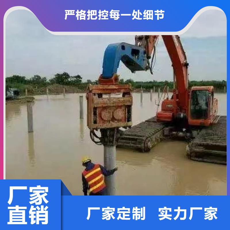 湖泊淤泥清理水上挖机下单即生产