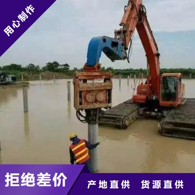 现货供应矿区清淤水上挖机的厂家