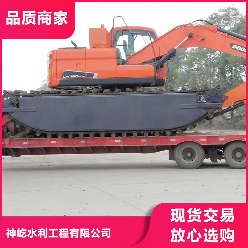 靠谱的湖泊淤泥清理水上挖机在哪里