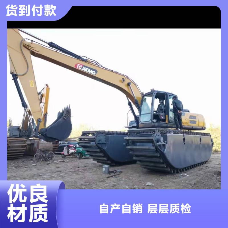 矿区清淤水上挖机广受好评