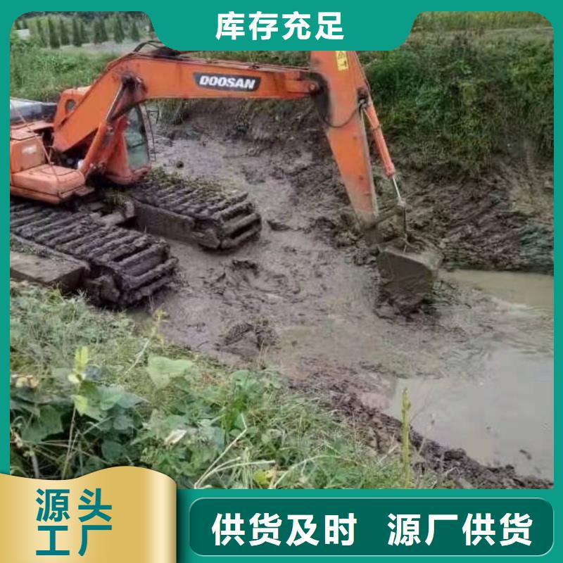 水上漂挖掘机租赁承接真实