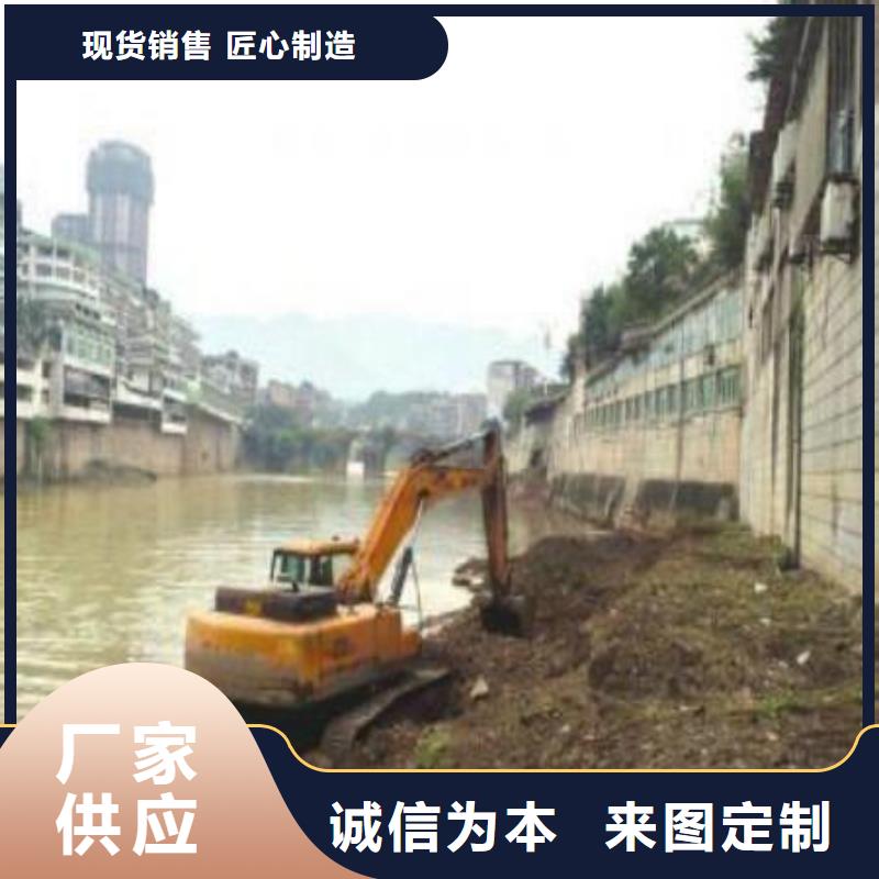 水上挖机出租水上船挖租赁用心做好每一件产品