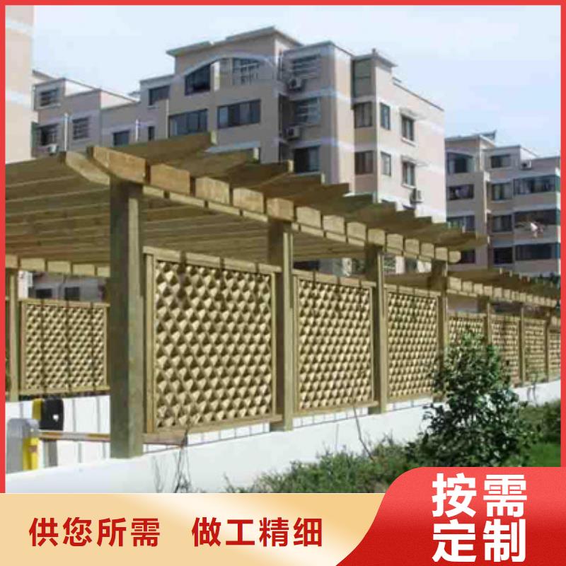 胶州市防腐木葡萄架品种繁多