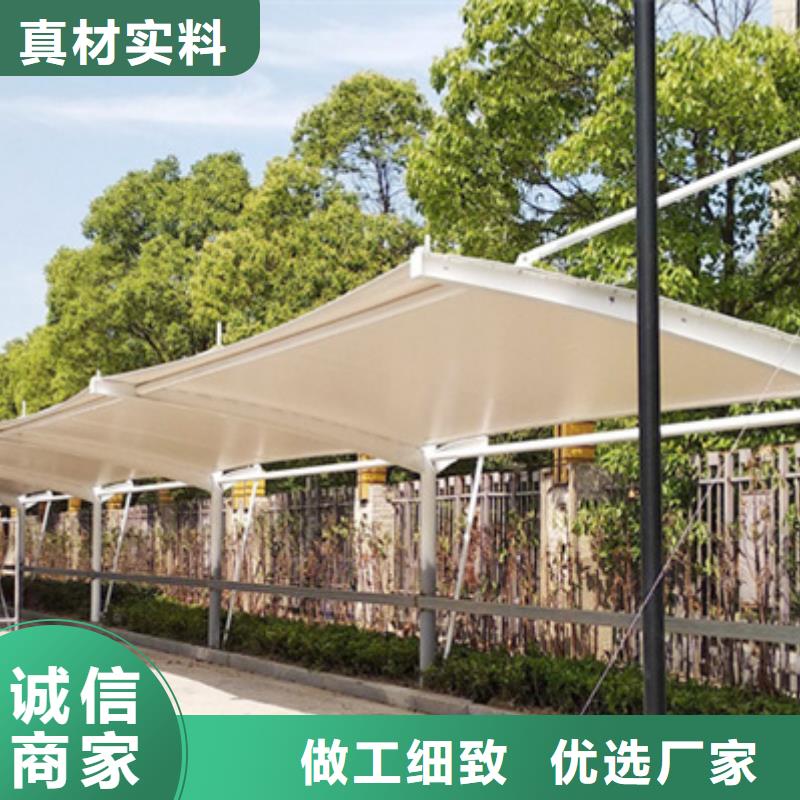 自行车停车棚_社区宣传栏优质原料