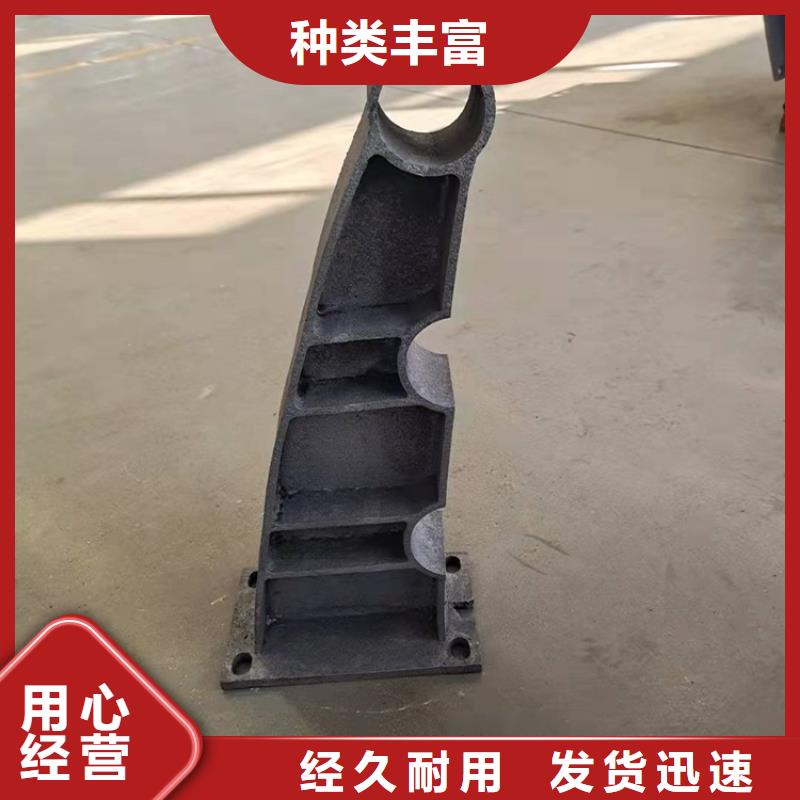 桥梁防撞护栏钢板立柱当地货源