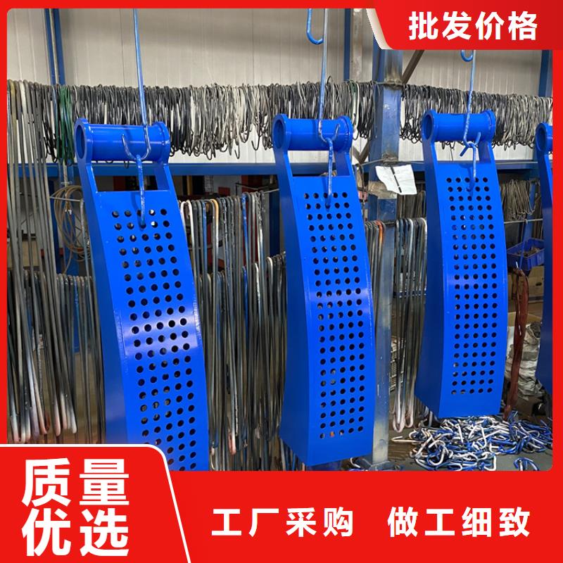 栏杆立柱静电喷塑可靠优惠