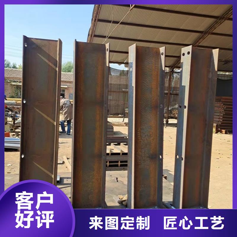 喷塑不锈钢护栏立柱实体厂家