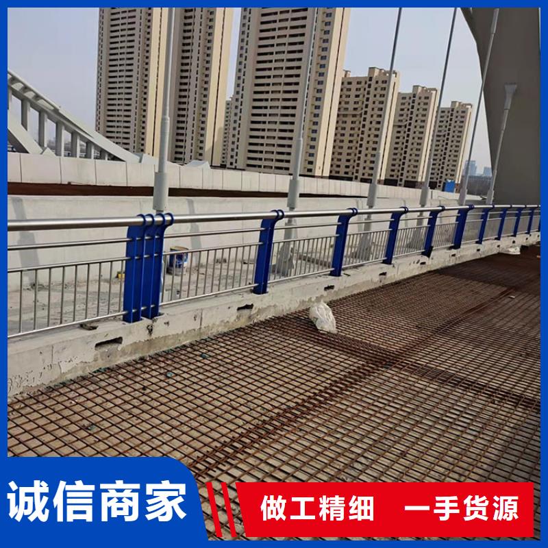 防撞钢护栏立柱实体厂家质量有保障