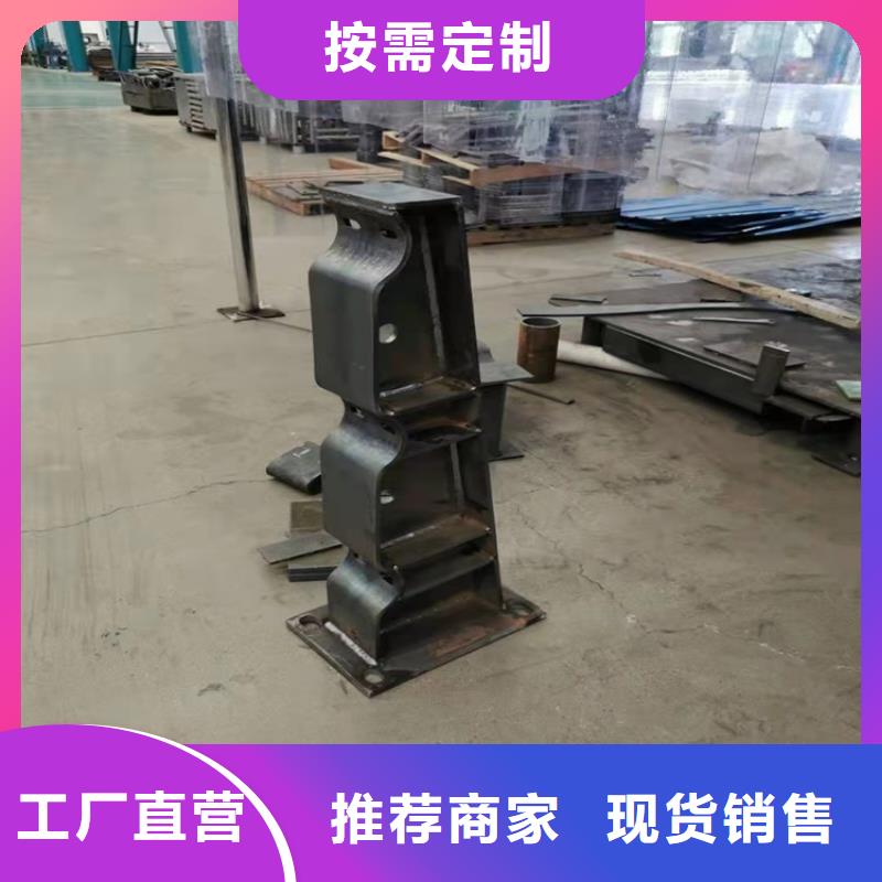 桥梁钢板立柱现货长期供应