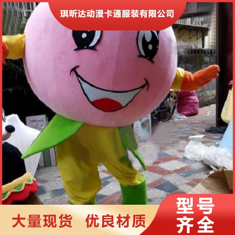 辽宁沈阳卡通人偶服装定做厂家/套头毛绒公仔服装