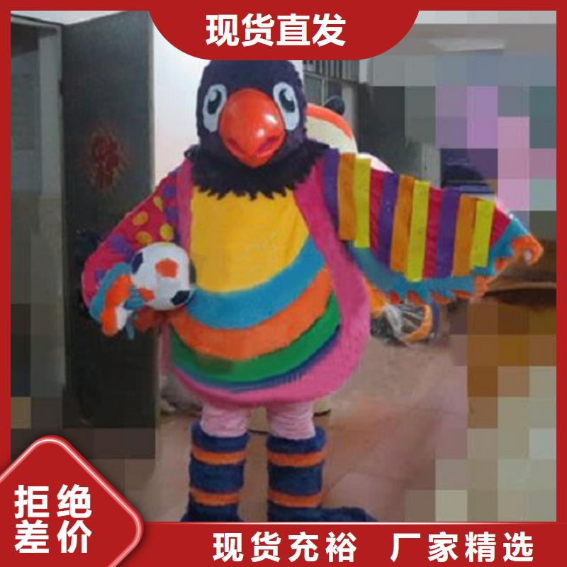 浙江杭州卡通人偶服装定做厂家/大头毛绒公仔服饰
