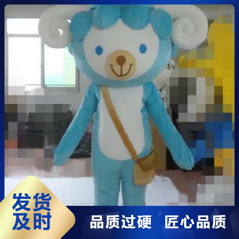黑龙江哈尔滨卡通行走人偶定做厂家/人扮毛绒公仔售后好