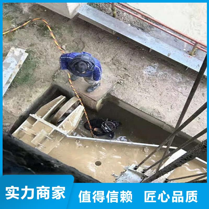 靖江水下封堵管道-本地潜水团队