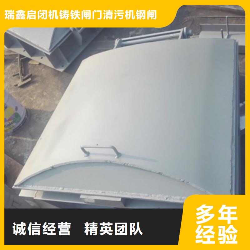 矩形侧翻式拍门		