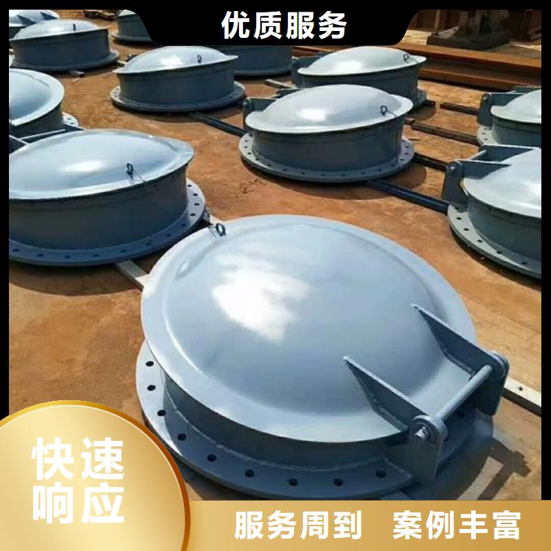 DN500法兰式钢制拍门