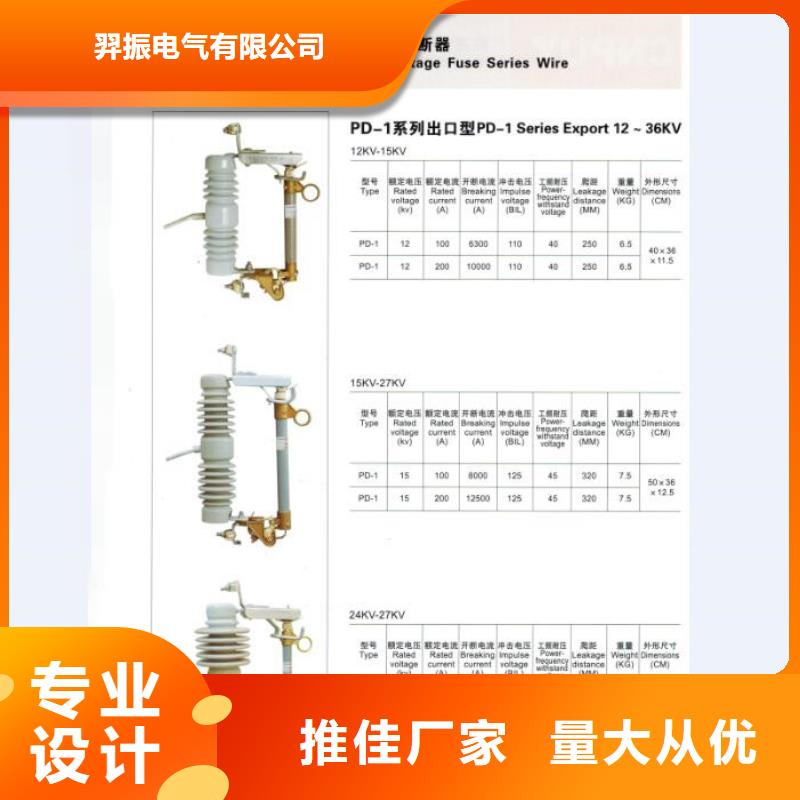 【跌落式熔断器】HRW12-10KV/100