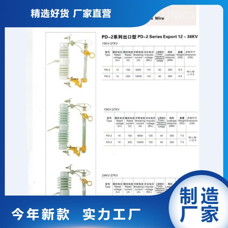 【跌落式熔断器】HRW12-10KV/100