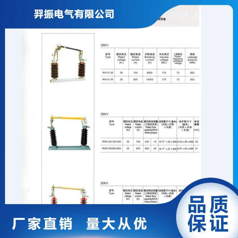 【跌落式熔断器】RW12-12/200A浙江羿振电气有限公司