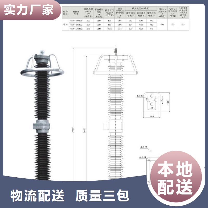 复合外套氧化锌避雷器YH5WX-51/134【羿振电力】