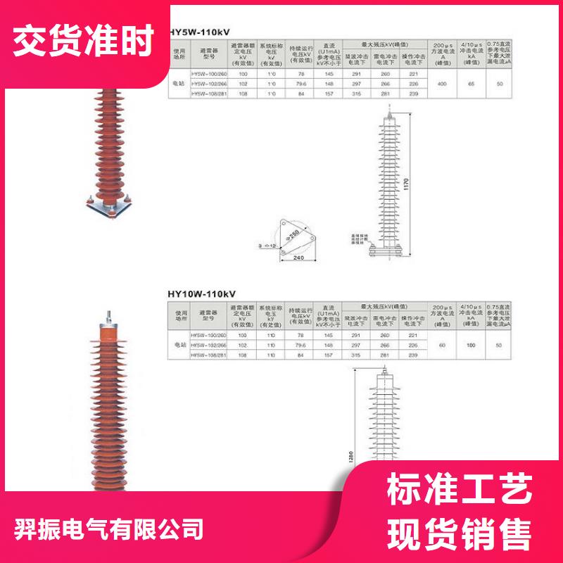 避雷器Y10W5-200/520GY【羿振电气】