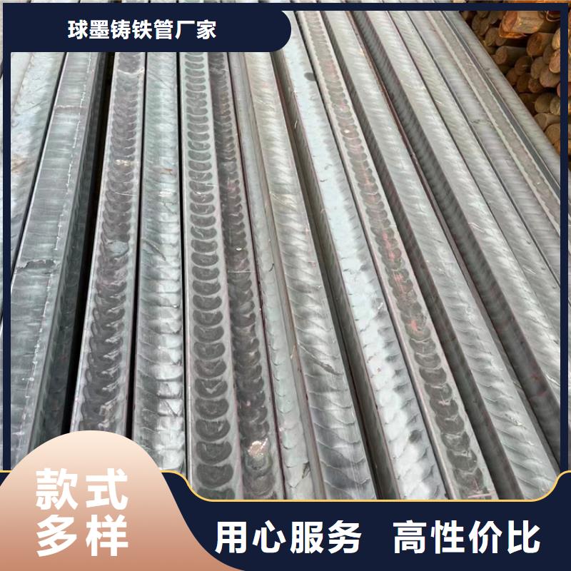 球墨铸铁型材承插式球墨铸铁给水管保质保量