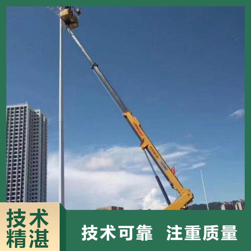 中山市三角镇路灯车租赁十年经验