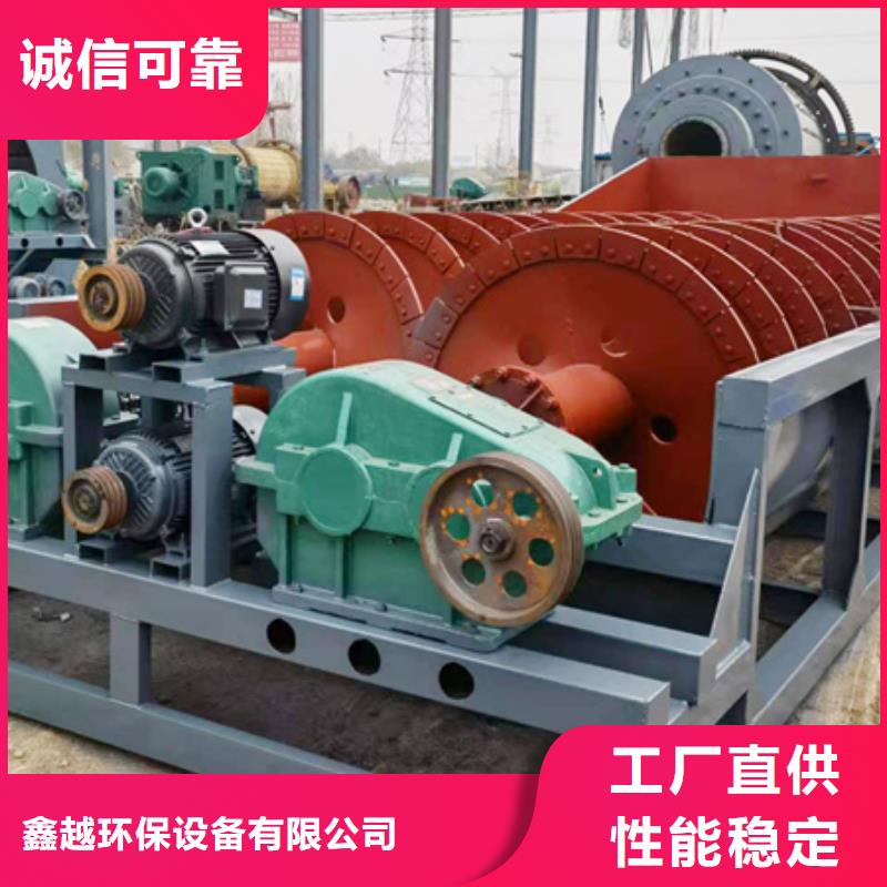螺旋洗沙机脱水筛细沙回收机十年老厂